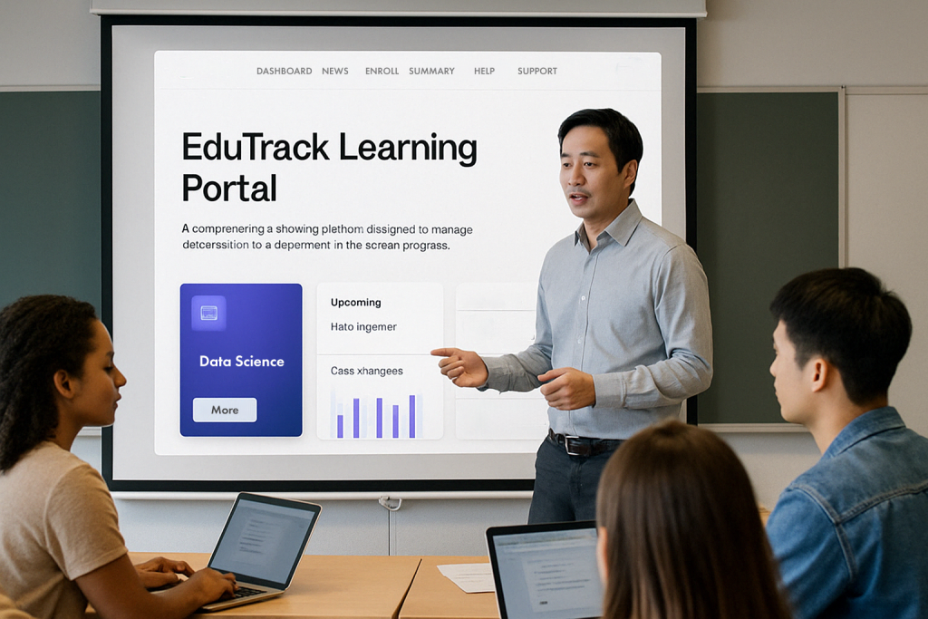 EduTrack Learning Portal